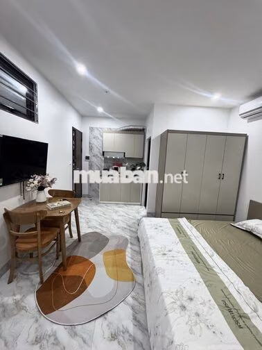 CHO THUÊ CĂN HỘ STUDIO, NGÕ 20 NGUYỄN CHÁNH, FULL NỘI THẤT VÀO Ở LUÔN