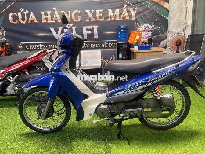 SYM Elegant 50 2017 Xanh Xe số ( cs 2 )