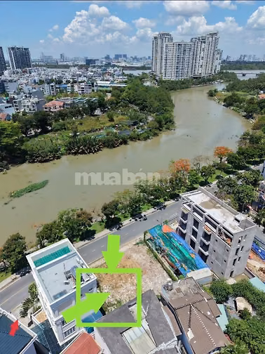 Bán đất biệt thự mặt tiền Thân Văn Nhiếp view Sông DT:12x18 GPXD 1T3L
