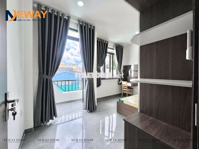 1 PHÒNG NGỦ TÁCH BẾP RIÊNG BIỆT, BAN CÔNG FULL NỘI THẤT,Ở LIỀN ĐƯỢC