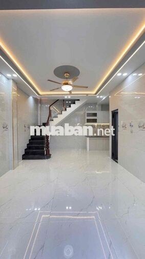 Hẻm Kinh Doanh Nguyễn Sơn, 3 Tấm, 4 x 12m, 2 Phòng Ngủ, 3 wc
