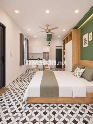 🎀CĂN HỘ STUDIO SÂN VƯỜN/ CỬA SỔ MÁY GIẶT RIÊNG FULL NỘI THẤT