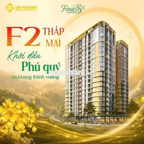 Chính thức nhận booking Tòa F2 FourS Tower - quỹ căn đẹp giai đoạn đầu