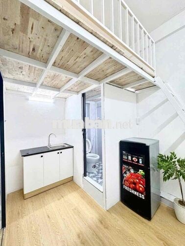 DUPLEX FULL NỘI THẤT CỬA SỔ HÀNH LANG THUẬN TIỆN TRUNG TÂM BKU HUFLIT