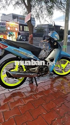 Honda Wave A HQ 2015 Xanh, Vàng Côn tự động
