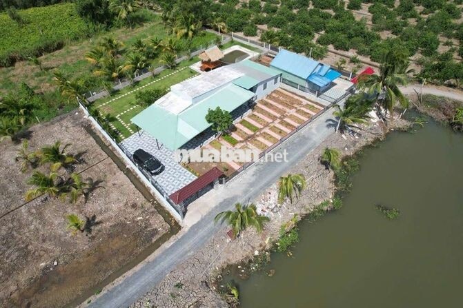Hàng Vip, Nhà vườn View Sông cực đẹp, 1000m² giá 2.9 tỷ