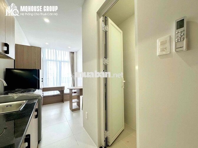 CHO THUÊ STUDIO FULL NỘI THẤT - MGR - TÁCH BẾP - BAN CÔNG - SÂN BAY
