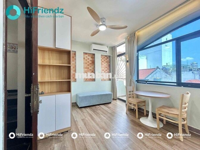 CHO THUÊ STUDIO BANCOL-CỬA SỔ TRỜI-FULL NT-GẦN CV HOÀNG VĂN THỤ