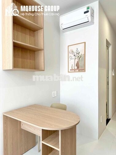 CHO THUÊ STUDIO FULL NỘI THẤT - MGR - TÁCH BẾP - BAN CÔNG - SÂN BAY