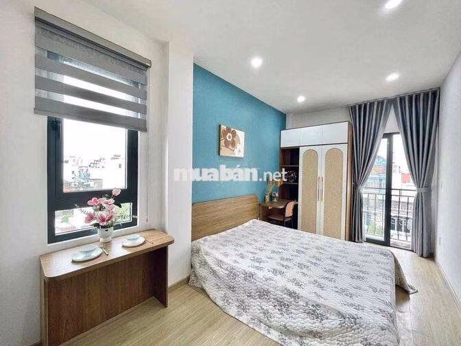 153m2(5.8x25)MẶT TIỀN 6tầng CĂN GÓC chdv 20phòng-120tr/tháng THANG MÁY