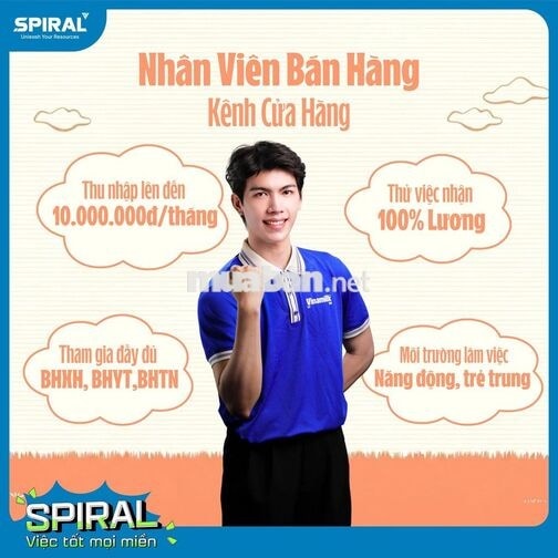 BUÔN HỒ -VINAMILK TUYỂN NHÂN VIÊN BÁN HÀNG TẠI CH