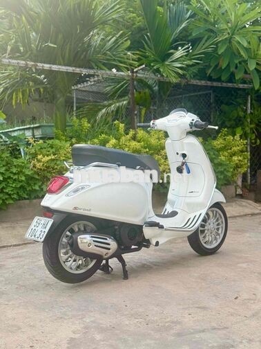 Vespa Sprint 125 Abs 2017 Trắng đèn led Bstp 9 chủ