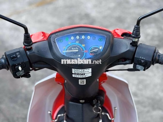 Sirius 50cc 2026 Đỏ trắng 16km
