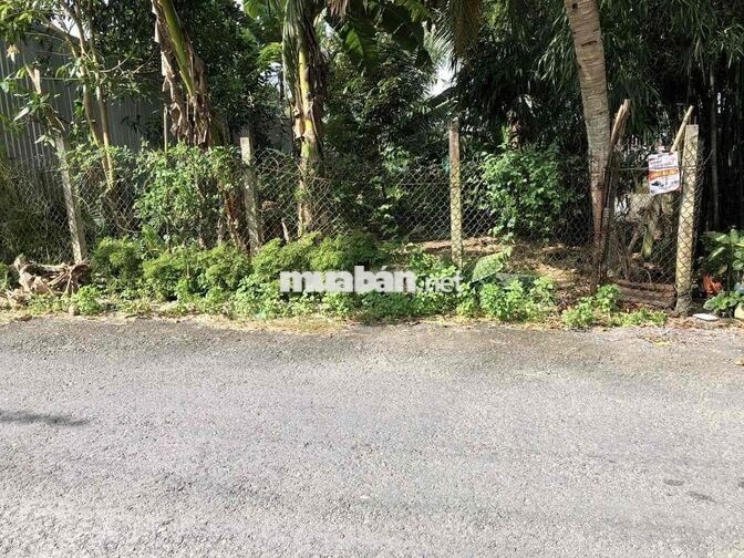 Bán đất mặt tiền9.5 met  lộ nhựa đường cặp sông cái răng bé