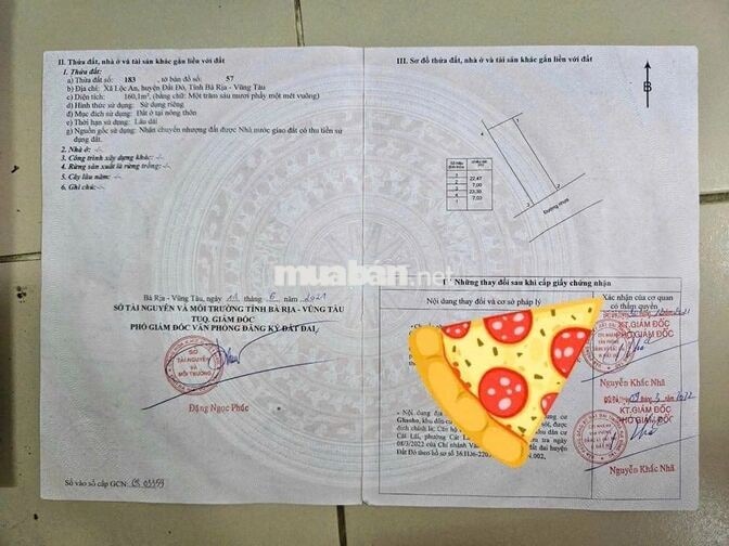 🏝️ BÁN NGỘP Ngang 7m Đất Chợ Lộc An giá chỉ 1ty68 – CÁCH BIỂN CHỈ 300M