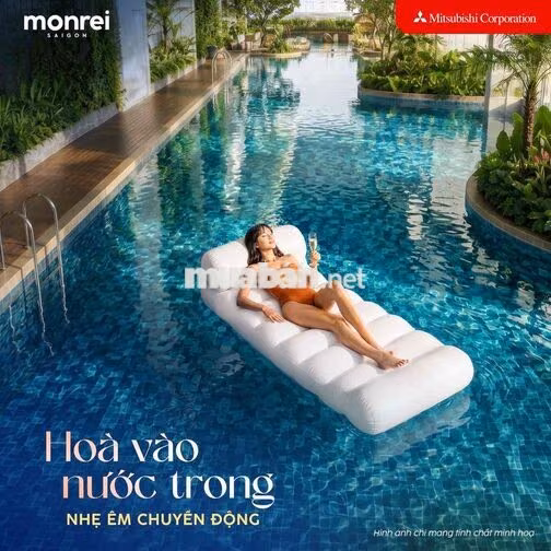 Căn 1PN Monrei Sài Gòn tập đoàn Mitsubishi,Giá Trực Tiếp Chủ Đầu Tư.