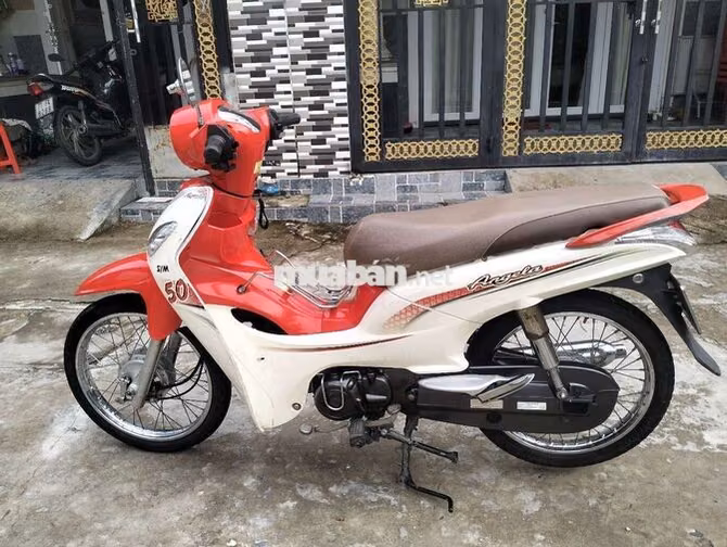 SYM Angela 50cc Đỏ trắng 34034 km