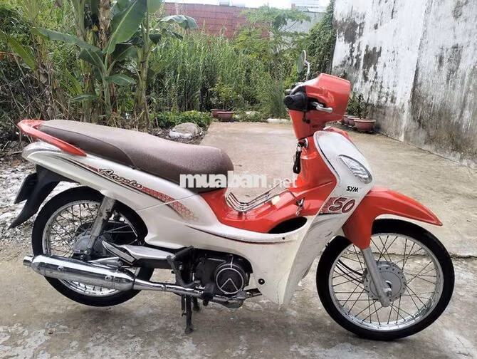 SYM Angela 50cc Đỏ trắng 34034 km