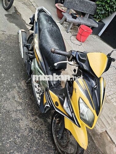 Yamaha Nouvo LX Vàng đen máy êm, điện đề đầy đủ