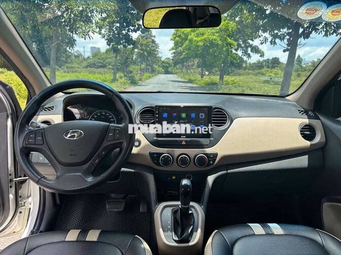 Hyundai I10 2014 1.0 AT Ấn Độ Tự động Trắng