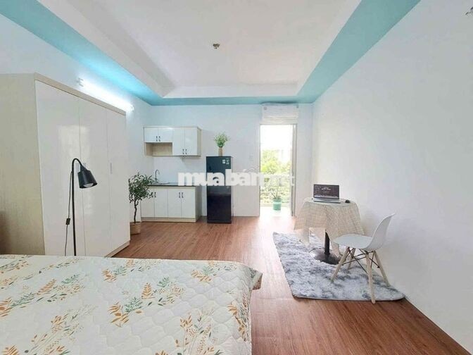 CĂN HỘ BANCOL RỘNG NGUYỄN VĂN KHỐI FULL NỘI THẤT
