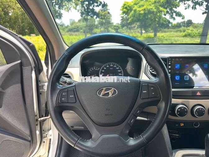 Hyundai I10 2014 1.0 AT Ấn Độ Tự động Trắng
