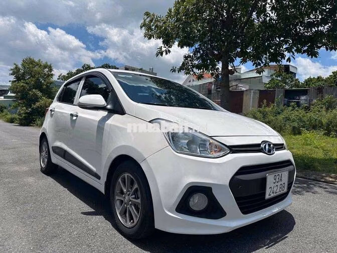 Hyundai I10 2014 1.0 AT Ấn Độ Tự động Trắng