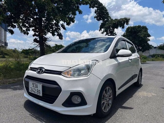 Hyundai I10 2014 1.0 AT Ấn Độ Tự động Trắng