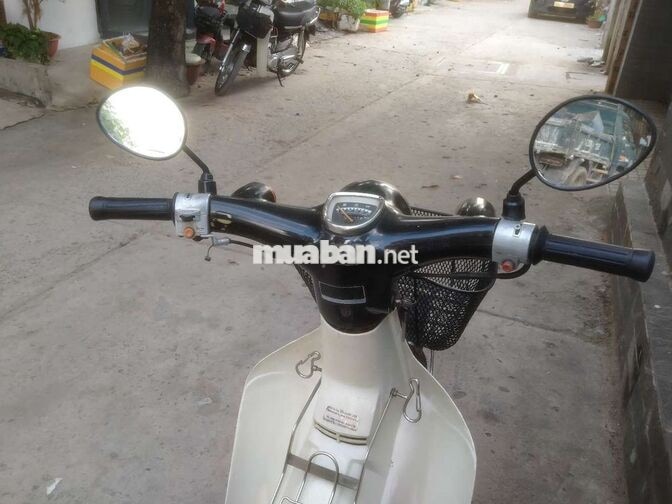 Xe máy Liên doanh Cub lùn 50cc Trắng, Đen