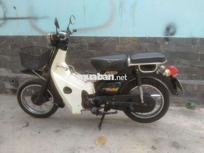 Xe máy Liên doanh Cub lùn 50cc Trắng, Đen