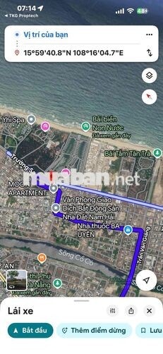 BÁN ĐẤT 153m2  TRƯỜNG SA- Đối Diện Resort Marriott. -