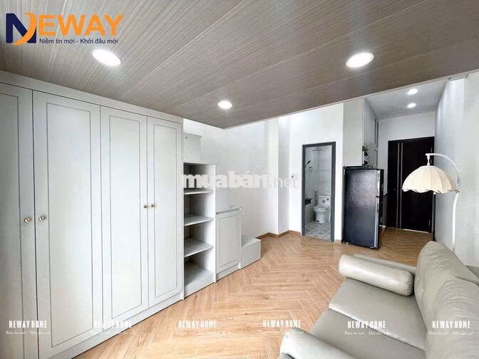CĂN HỘ DỊCH VỤ XÂY MỚI 100% - FULL NT MỚI - SÁT ĐH VHU - GẦN AEON TPHU