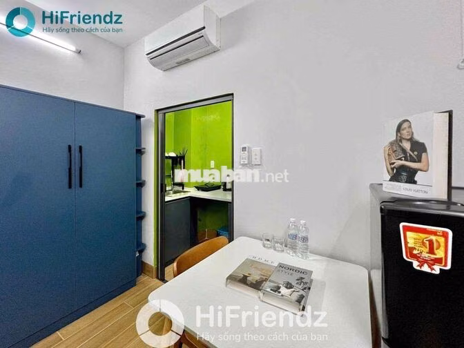STUDIO TÁCH BẾP FULL NỘI THẤT THANG MÁY AN NINH GẦN ĐH VĂN HIẾN