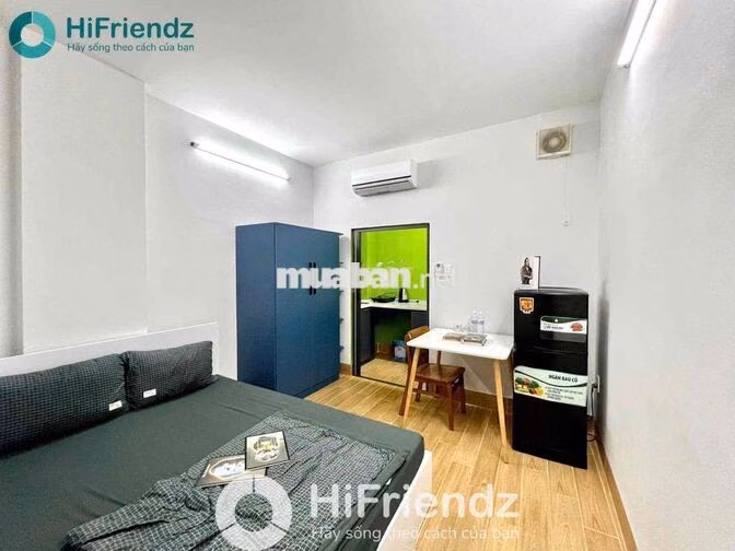 STUDIO TÁCH BẾP FULL NỘI THẤT THANG MÁY AN NINH GẦN ĐH VĂN HIẾN