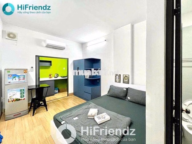 STUDIO TÁCH BẾP FULL NỘI THẤT THANG MÁY AN NINH GẦN ĐH VĂN HIẾN