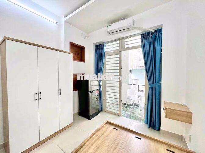 Cho thuê căn hộ Studio Ban công Q4 gần ĐH Luật, ĐH Nguyễn Tất Thành