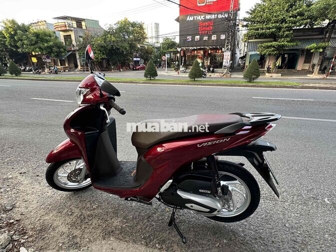 Honda Vision 2025 Cao Cấp màu Đỏ
