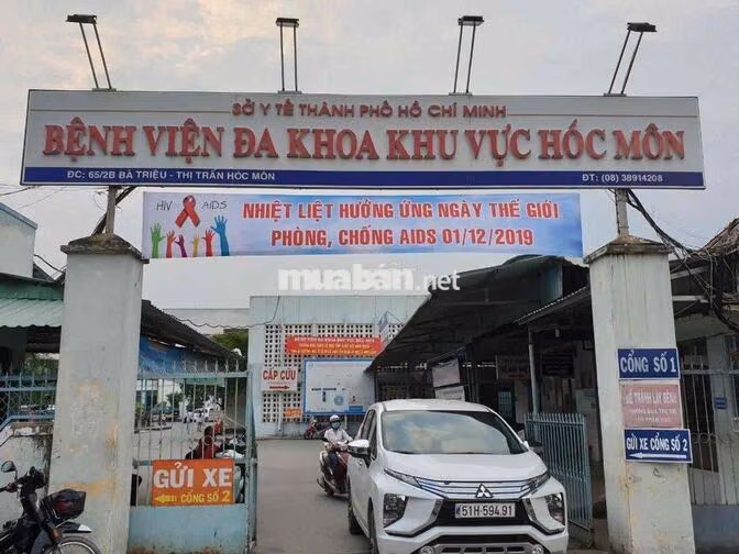 Đất Hàng Ngộp 5x16 Full Thổ Cư Gần Bệnh Viện Hóc Môn. Giá 1 Tỷ 750-SHR