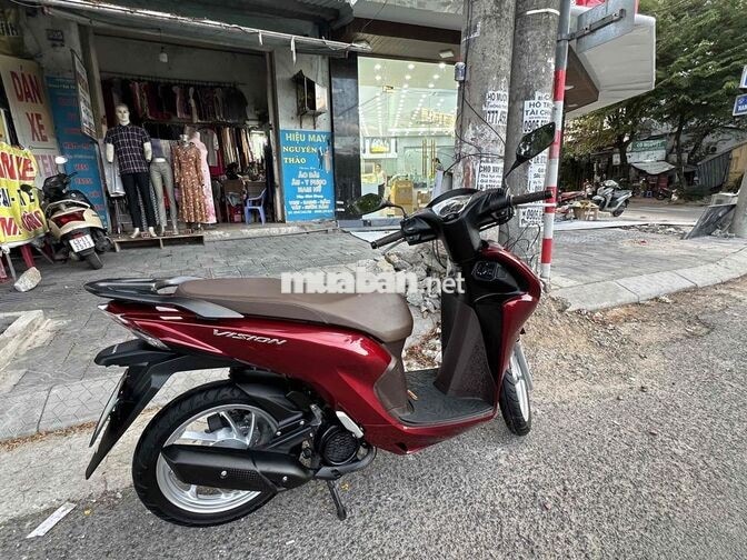 Honda Vision 2025 Cao Cấp màu Đỏ