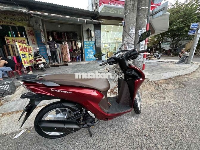 Honda Vision 2025 Cao Cấp màu Đỏ
