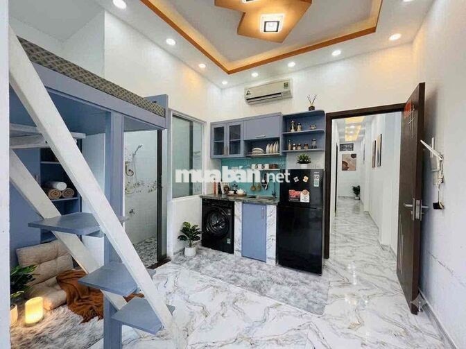 Căn hộ 30m2 Ban công siêu thoáng ngay cầu chữ Y - Âu Dương Lân Quận 8