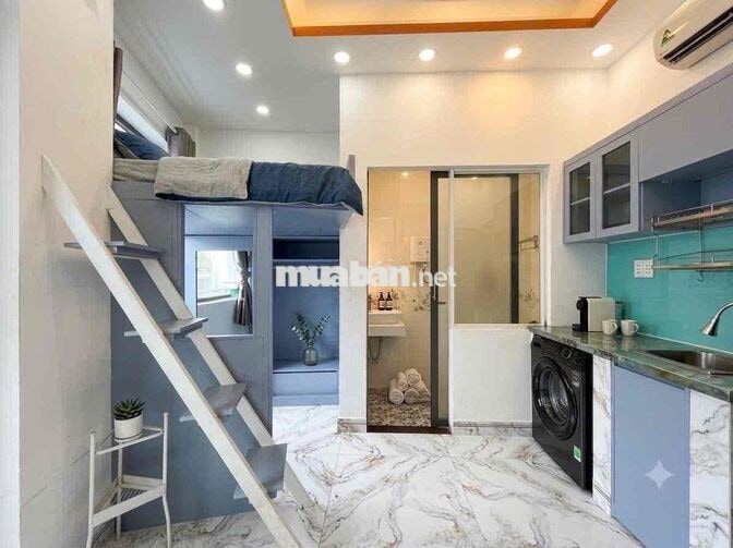 Căn hộ 30m2 Ban công siêu thoáng ngay cầu chữ Y - Âu Dương Lân Quận 8