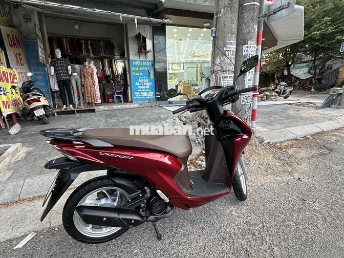 Honda Vision 2025 Cao Cấp màu Đỏ