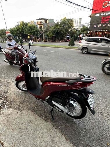 Honda Vision 2025 Cao Cấp màu Đỏ