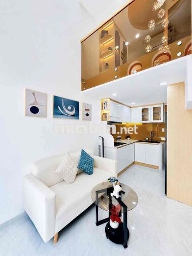 Mini House sát mặt tiền , XVNT Quận Bình Thạnh, Nhà mới 3 tầng