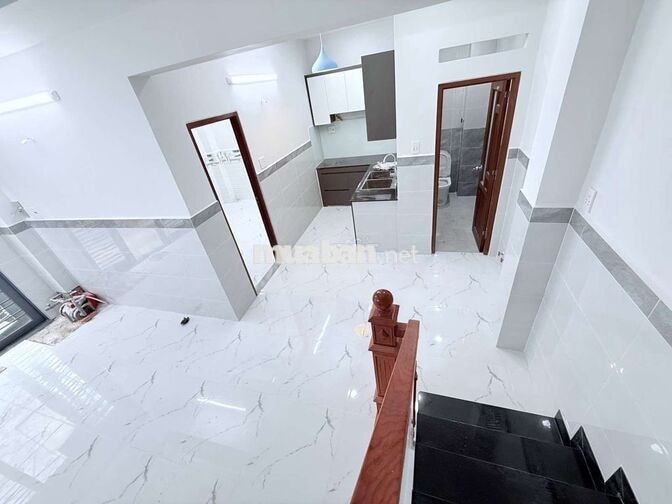 HẺM NHỰA 6M – XE HƠI THÔNG – 3 TẦNG – 4PN – NHÀ MỚI Ở NGAY