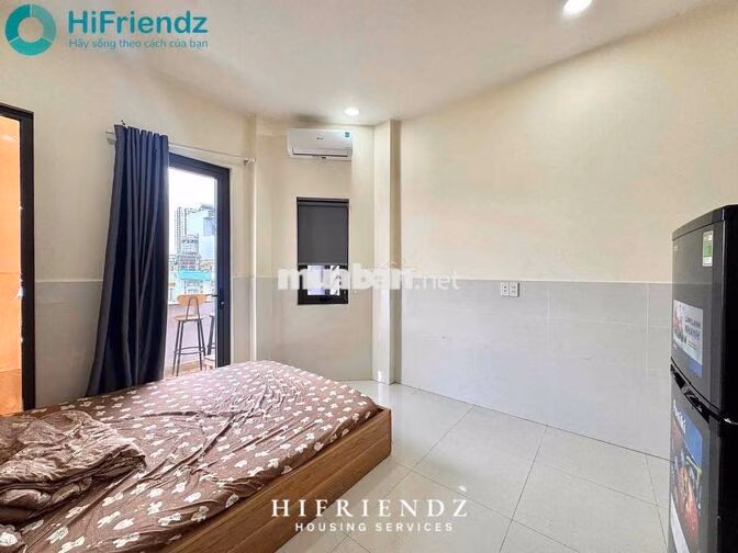 STUDIO BAN CÔNG SIÊU HIẾM, FULL NỘI THẤT SÁT PARC MALL, ĐH STU, SGU