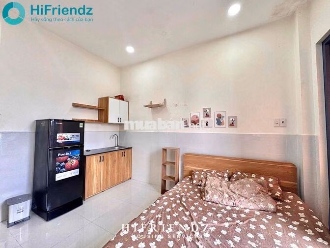 STUDIO BAN CÔNG SIÊU HIẾM, FULL NỘI THẤT SÁT PARC MALL, ĐH STU, SGU
