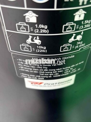 Honda SH 125 CBS 2026 Xám titan 1600km như mới