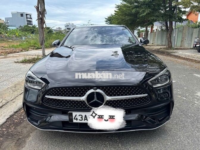 Mercedes C300 AMG 2024 Số tự động Đen